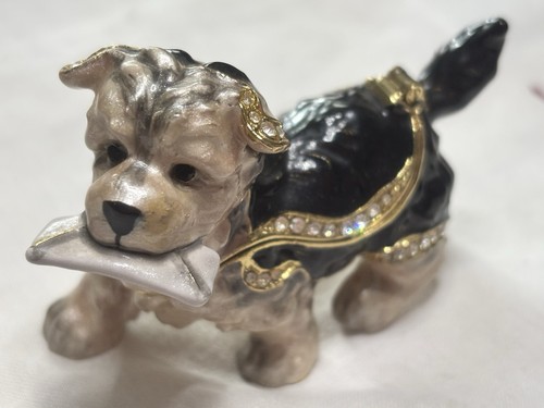 Yorkshire terrier dog - terrier, painted