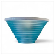 Vintage Artemide EGISTO 28 Wall Lamp Design By Angelo Mangiarotti 1985 Blue