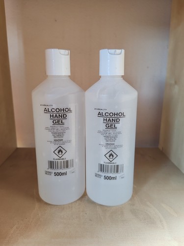 500ml alcohol hand - 60%,