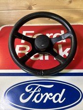 Ford RS Fiesta Four Spoke Black Leather Steering Wheel H78AB3600AA