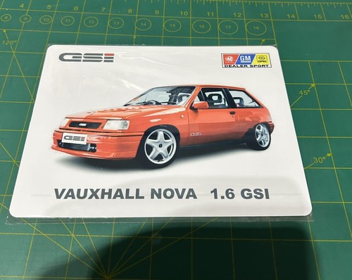 Vauxhall nova gsi red metal - gsi, red,