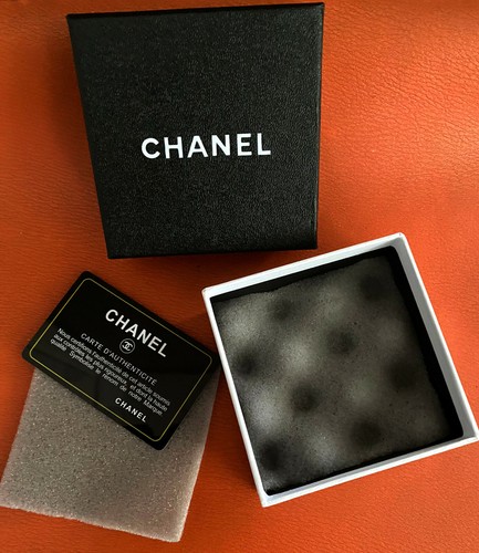 Chanel empty box with card - chanel,
