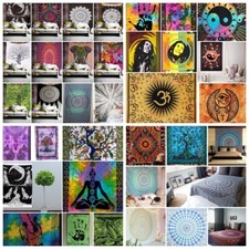 tapestry wall hanging decor indian mandala hippie cover bohemian bedspread gypsy