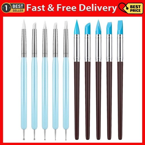 10pcs silicone clay sculpting - 10pcs,