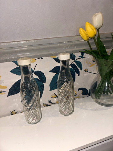 Vintage soda stream bottles - vintage,