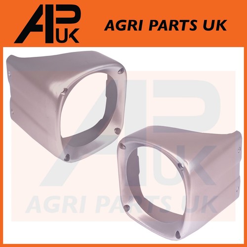 Pair headlight light cowl - headlight,