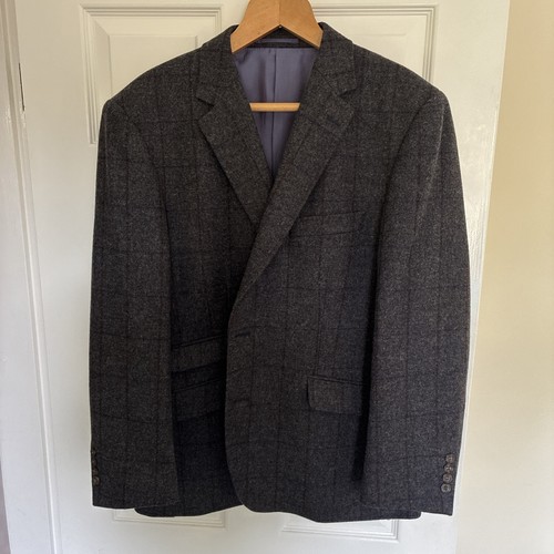Abraham moon wool blazer - moon,