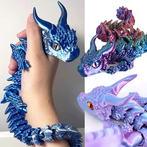 Printed articulated dragon - printed,