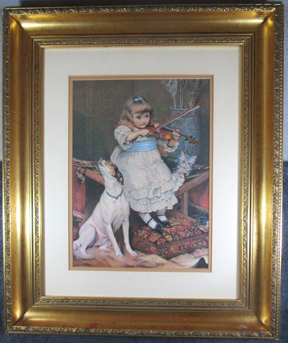 Lovely large vintage gilt - large,