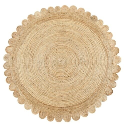 Boho scalloped jute - boho,