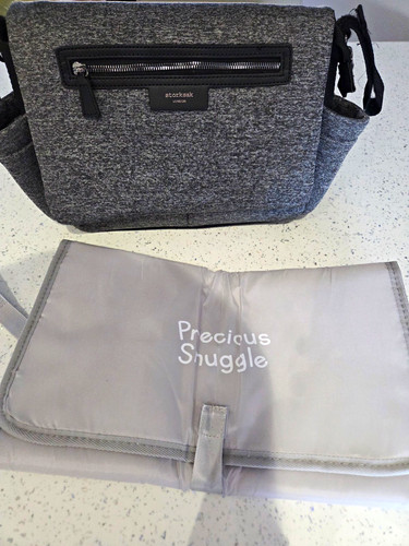 Storksak grey baby changing - storksak,