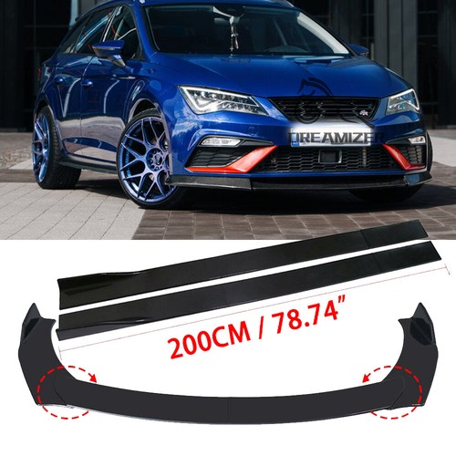 Front bumper lip body kit - front,