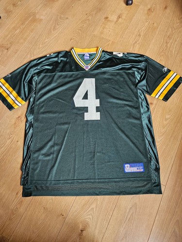 Vtg reebok brett favre green - reebok,