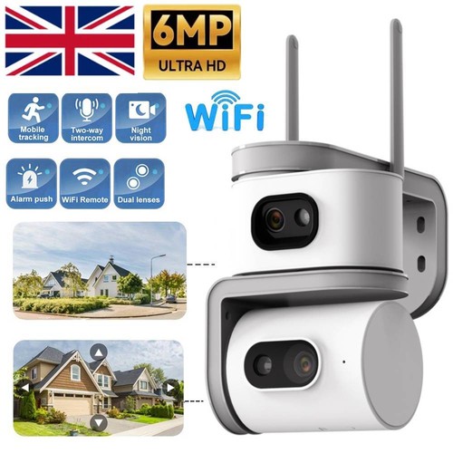 6mp wireless dual lens - dual-lens, outdoor