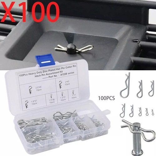 100pcs steel clips spring - steel, r