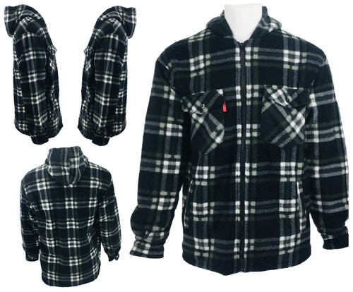 Hooded fleece padded - hooded,