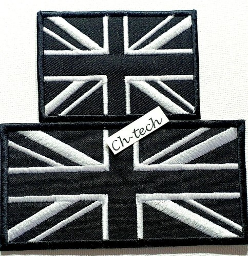 Embroidered union jack - embroidered, british