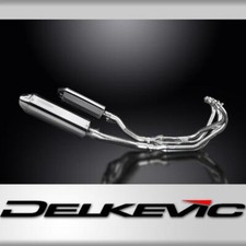 YAMAHA XJ600 DIVERSION 1992-04 FULL EXHAUST 320mm STAINLESS TRI BSAU SILENCERS