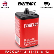 Eveready 4R25 6V Batteries