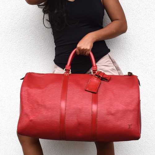 Vintage red louis vuitton - vintage,