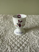 Disney Winnie The Pooh Just Piglet Egg Cup - Ceramic Egg Cup Picturing Piglet