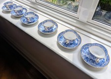Georgian Miles Mason Antique 12 piece tea set Brosely Willow pattern C 1810