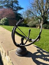 3D Cast Iron Decorative Traditional Table Sundial Garden Ornament Decor Gift