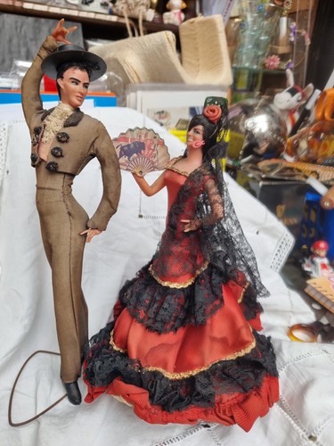 Vintage spanish doll dancing - vintage,