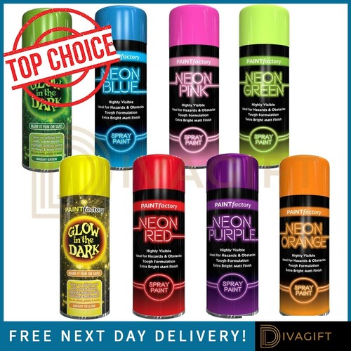 Neon spray paint - neon, bright