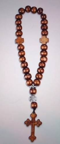 Rosary cross wood bead car - bead,