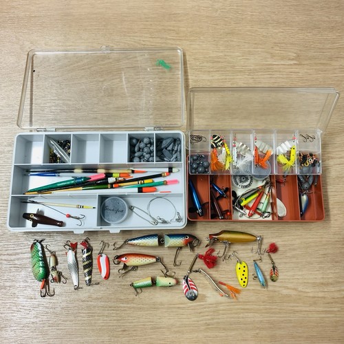 Fishing lures hooks weights - lures,, hooks,