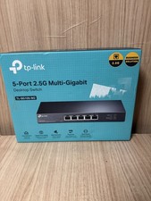 TP-Link TL-SG105-M2 5-Port 2.5G Multi-Gigabit Desktop Unmanaged Switch - Black