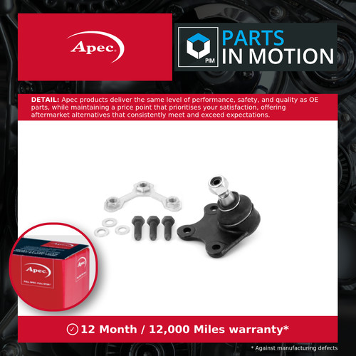 Ball joint lower right - ball,
