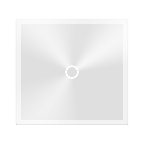 Focusing screen with frame for - with,