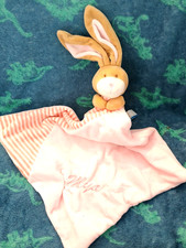 Mouse House Baby Bunny Rabbit Comfort Blanket Baby Comforter Snuggle Toy