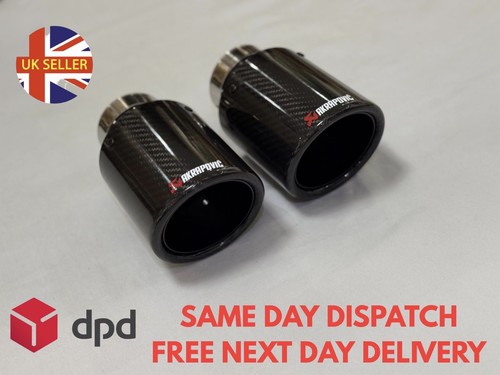 Akrapovic exhaust tip gloss - 2x,