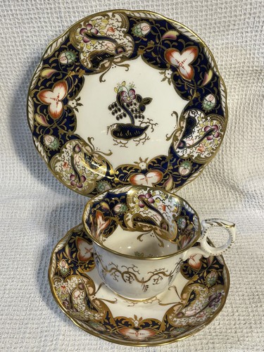 Antique bone china trio - china,