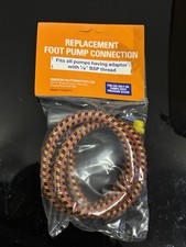 Nos Vintage Replacement Foot Pump Flex With Connector Made In England 9A