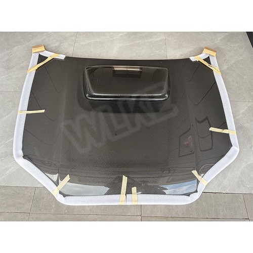 Real carbon fiber vented hood - real,