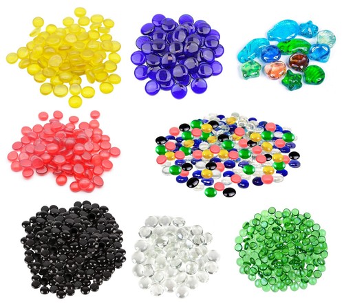 Decorative glass pebbles - decorative,