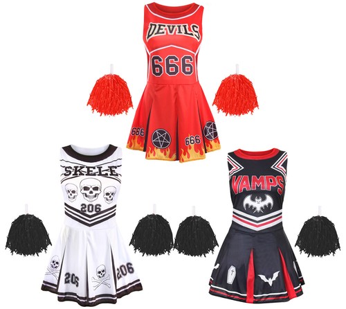 Womens halloween cheerleader - womens,