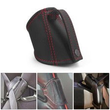 Black&red Car Bucket Seat Belt Holder Protector Seatbelt Guide for BRIDE RECARO