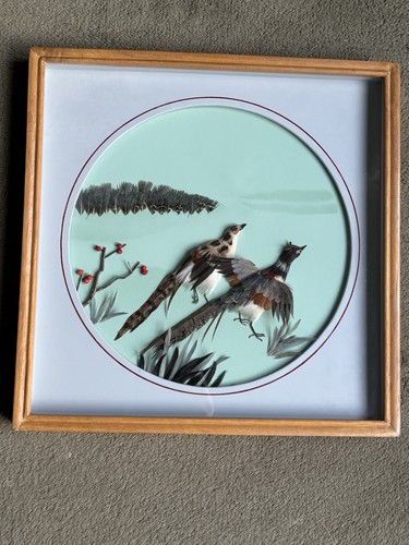 Birds made from feathers - made, in