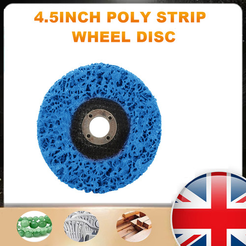 Inch poly strip wheel disc - inch,