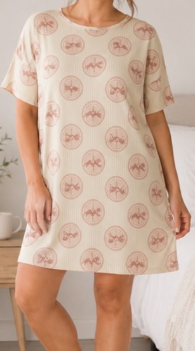 Size large carousel nightie - size,