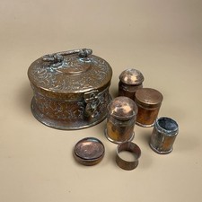 Indian Copper Spice Box Paan