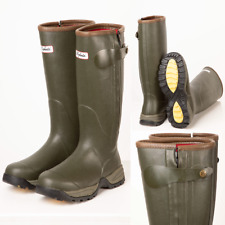 Rydale Neoprene Lined Wellington Boots Wellies Waterproof Boot Footwear Green