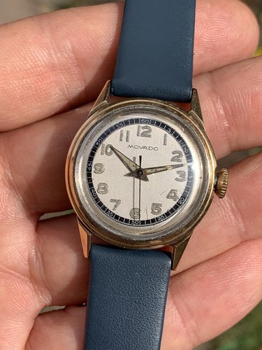 Vintage movado rose gold - vintage, gold/steel