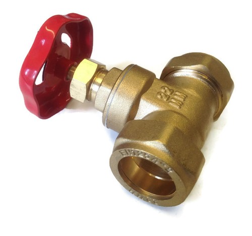 Gate valve brass compression - gate,