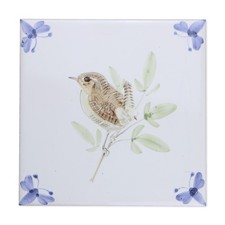 Vintage RYE POTTERY Tile Hand